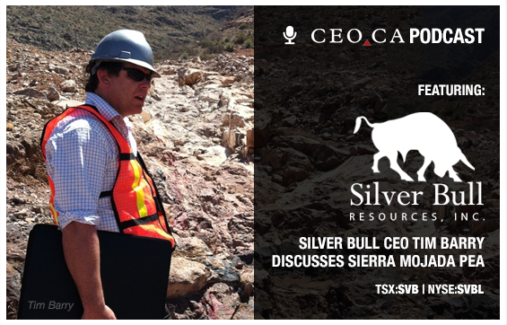 Tim Barry Podcast Silver Bull Resources Zinc Mining Mexico