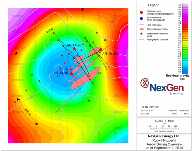 Rook I plan map (Image: NexGen Energy Ltd.)