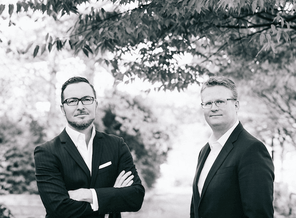 David Tyldesley and Mark Stephenson, co-founders of Cube Business Media