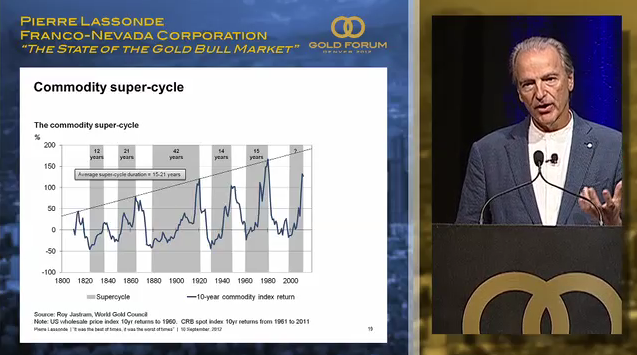 Denver Gold Show Presentation of Pierre Lassondre