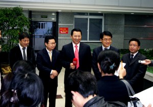 Liu Han, third from right