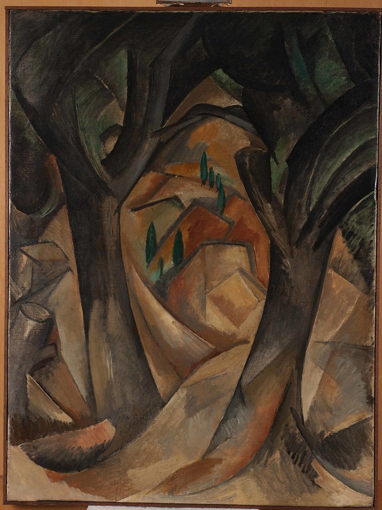 "TREES AT L’ESTAQUE" Georges Braque, 1908