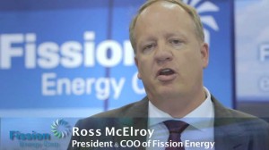 Ross McElroy - President, COO and Chief Geologist for Fission Uranium