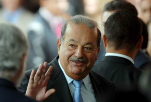 Carlos Slim - Mexican telecom billionaire has been investing heavily in resource development in Mexico