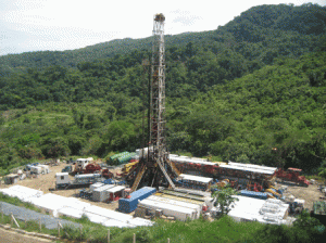 CNE partner Ecopetrol's drill rig (Ecopetrol)