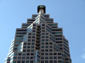 Gordon's offices sat on the 54th floor of the TD Tower