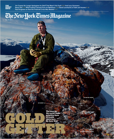 Junior mining investors should have known that when Shawn Ryan was on the cover of the NYT, it was time to sell. -TH