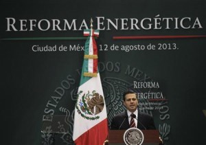 Enrique Pena Nieto has made oil and gas reform in Mexico the cornerstone of his Presidency (Credit: Reuters/Henry Romero)