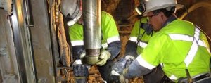 Underground stope definition drilling is ongoing to identify Escobal vein structure better (Photo: Tahoe Resources Inc)