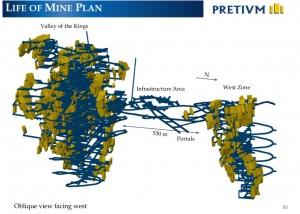 The Brucejack life-of-mine plan (Image: Pretium Resources)