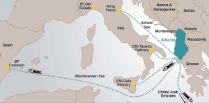 Bankers Petroleum's Patos-Marinza field, next door to PMI's blocks 2-3 is the largest onshore oilfield in continental Europe (source: Bankers Petroleum)