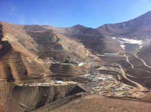 Pan Pacific Copper's Caserones Mine is located 20km from Los Helados (Photo: Pan Pacific Copper)