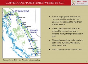 West Cirque focuses on porphyry copper in BC (Source: West Cirque Resources)