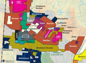 Southern Athabasca Basin area (Source: IntierraRMG)