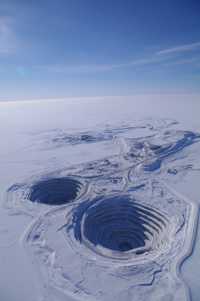 Dominion Diamond's Diavik mine in the Canadian Arctic (Photo: Dominion Diamonds)