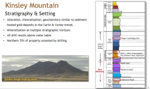 There are multiple mineralized zones at Kinsley (Image: Pilot Gold)