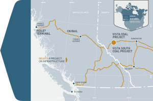 The Vista Coal Project has the potential to reach 12Mtpa of clean coal production (Image: Coalspur Mines Ltd.)