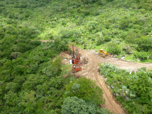 Drilling at Media Luna (Photo: Torex Gold Resources Inc.)