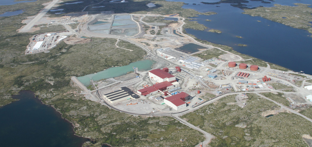 De Beers' Snap Lake mine located approximately 90km to the west of Margaret Lake (Image: De Beers Group Canada)