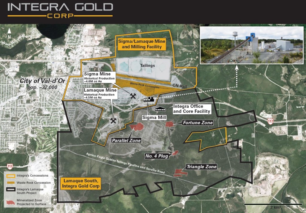 Integra's acquisition is accretive on all metrics (Image: Integra Gold)