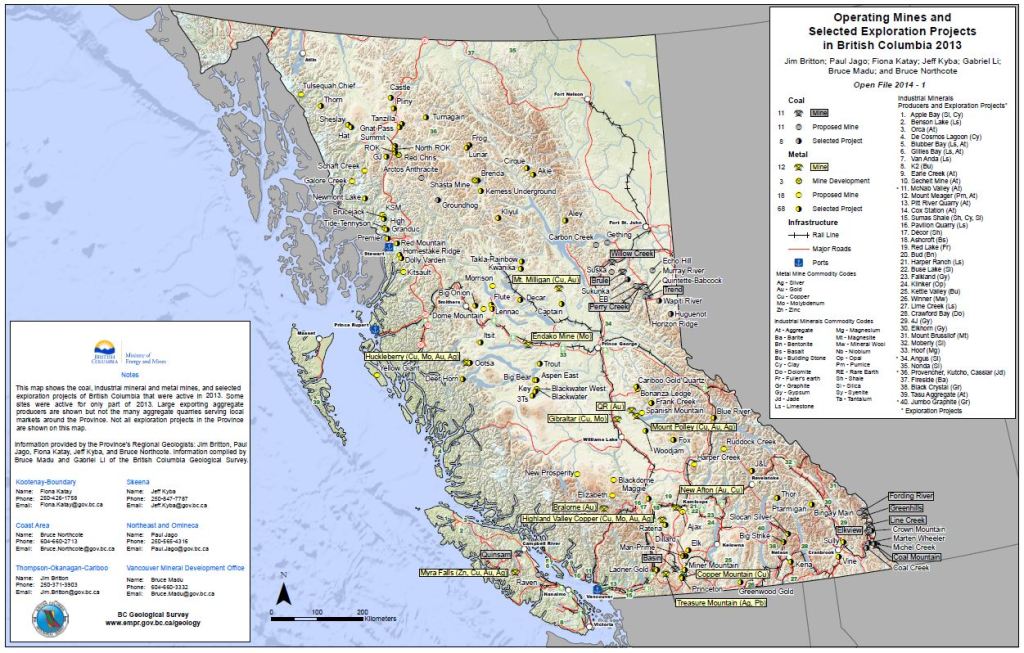 Mining in BC goes back hundreds of years (Image: BC Ministry of Energy and Mines)