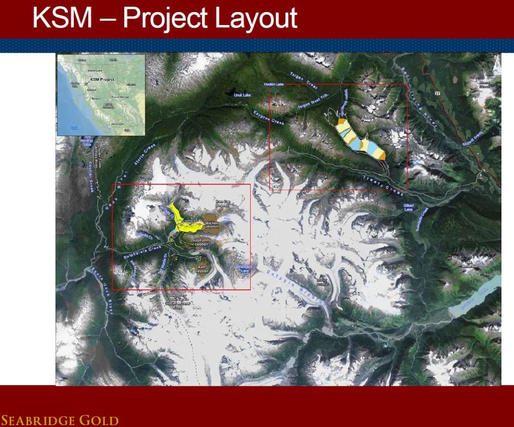 KSM is one of the largest undeveloped metals deposits in the world (Image: Seabridge Gold)