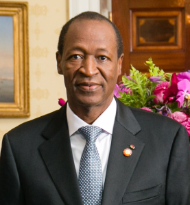 President Blaise Compaoré at the White House (Image: Amanda Lucidon / White House)