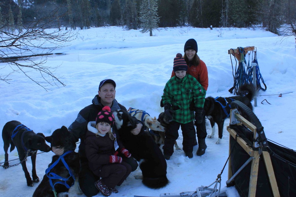 Rob McLeod and family