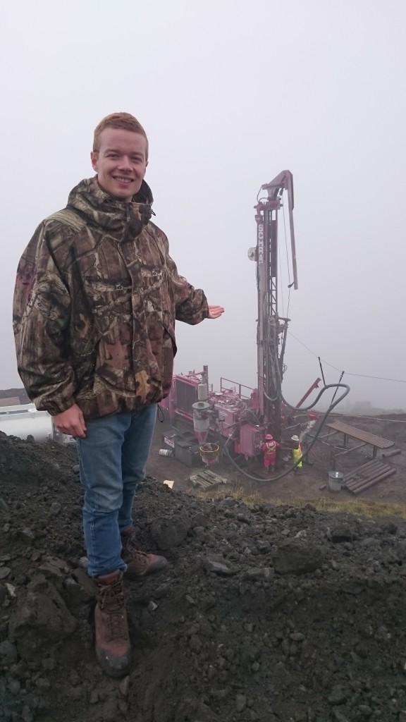 Diamond drills turning on the Wellgreen deposit (Source: CEO.ca)