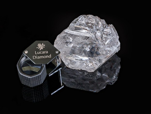 The 1,111-carat diamond Lucara unearthed at Karowe late last year.